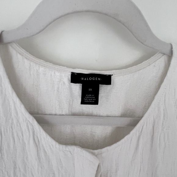 Halogen Ivory Sleeveless Romper - Picture 5 of 6